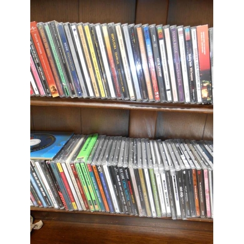 469 - 3 boxes containing over 360 cds on various genres of music from 1930s to present