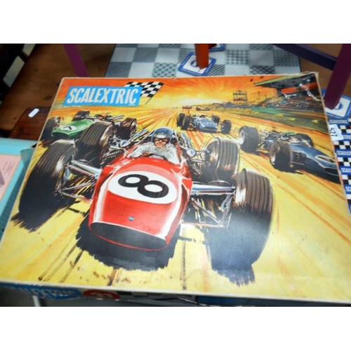 527 - A 1960's boxed Scalextric set with additional accessories