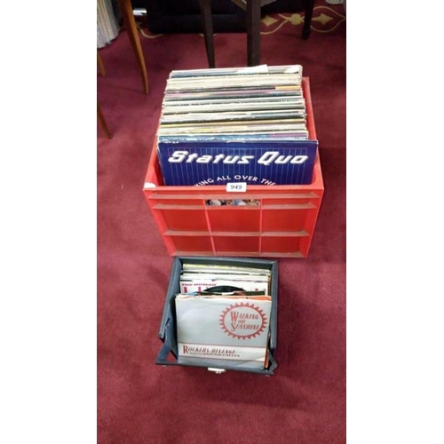 949 - A quantity of records LPs and 45s