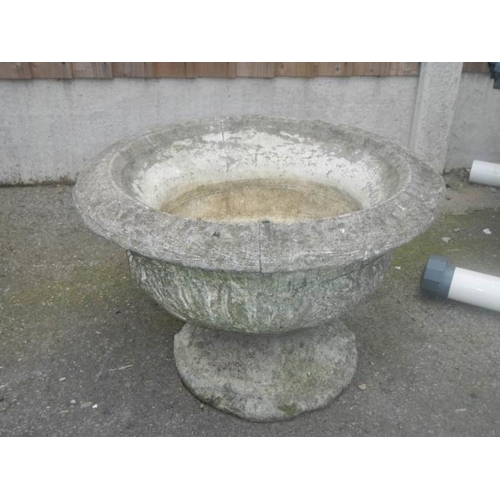 3 - A stone garden planter