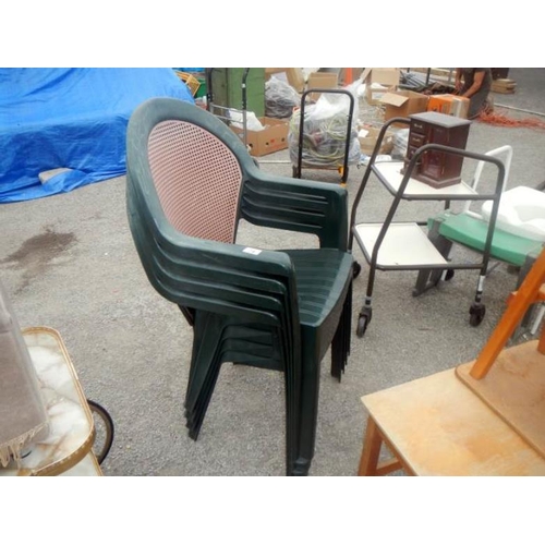 74 - 4 garden chairs