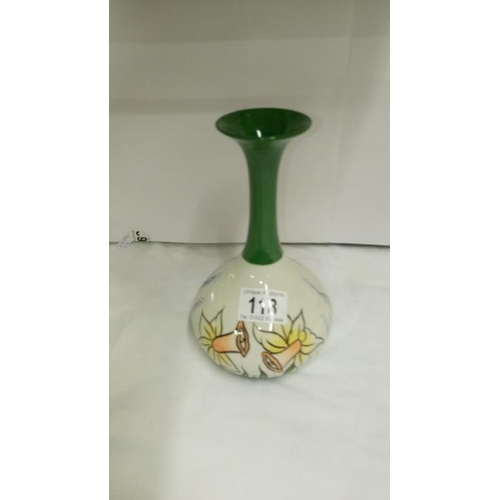 118 - A Lorna Bailey limited edition long necked vase 174/250