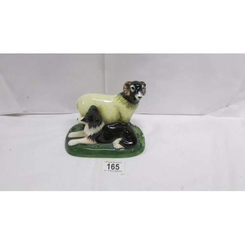 165 - A boxed Moorcroft Swaledale figurine