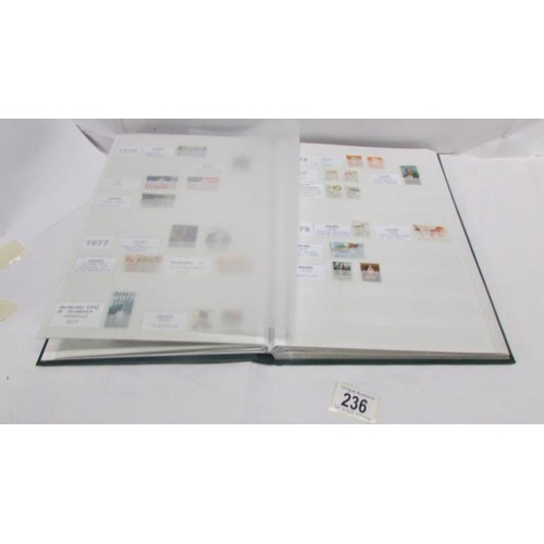 236 - 2 albums of USA stamps with anotations 1893-2014