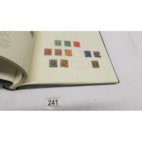 241 - 2 albums of stamps including many penny reds and other Victorian stamps