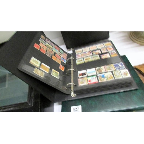 527 - 3 books of stamps