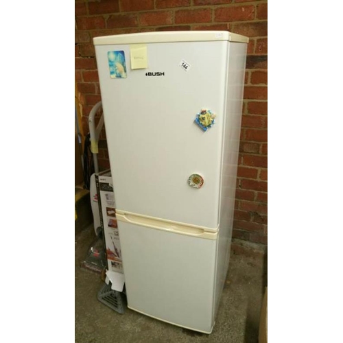 144 - A working fridge freezer