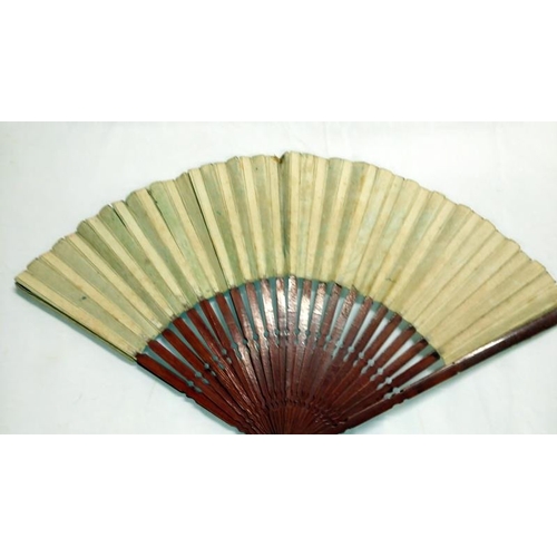 200 - A collection of mainly Chinese and hand painted fans, approximately 20