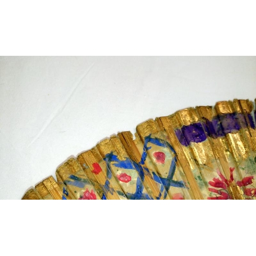 200 - A collection of mainly Chinese and hand painted fans, approximately 20