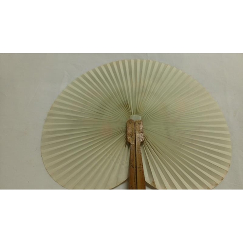 200 - A collection of mainly Chinese and hand painted fans, approximately 20