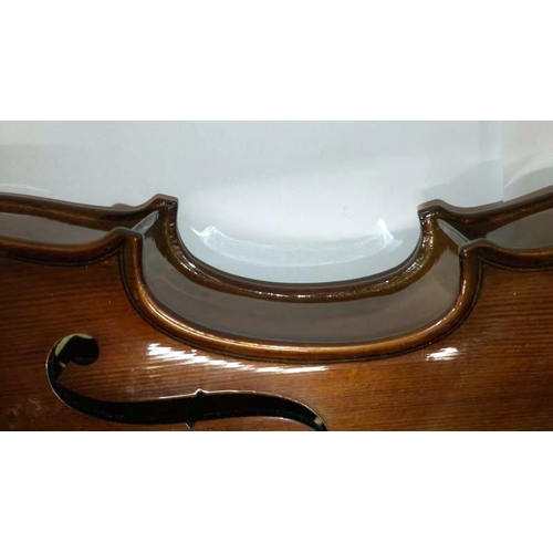 512 - A violin & bow with case, label reads 'The Stentor Student II'