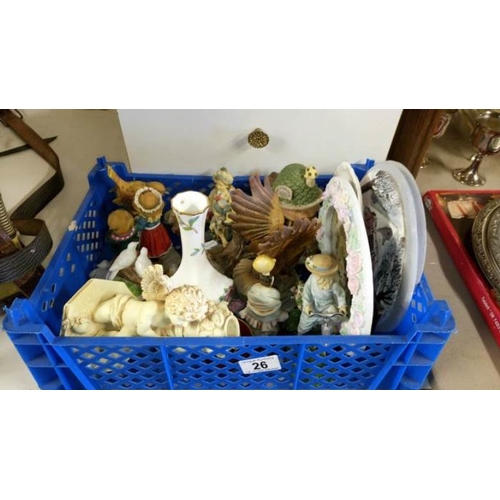 26 - A quantity of porcelain & pottery etc.