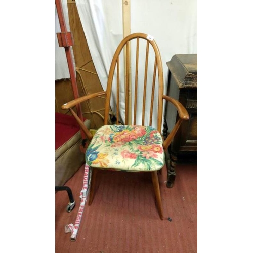 33 - An ercol style kitchen chair