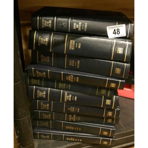 48 - A quantity of books on the Civil war