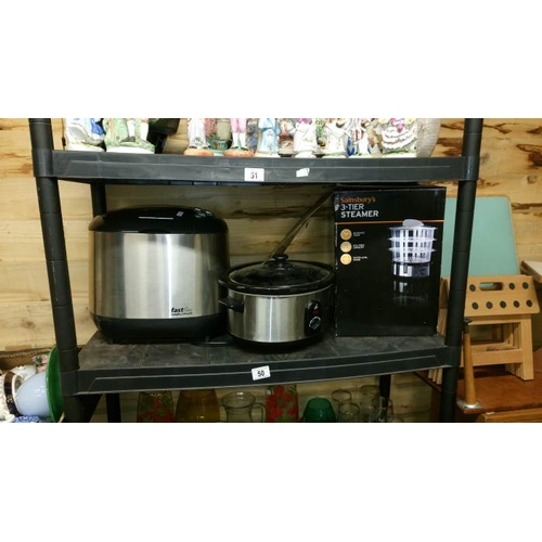 50 - A bread maker & steamer