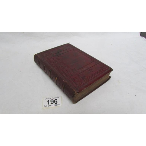 196 - A volume of Scott's poetical works