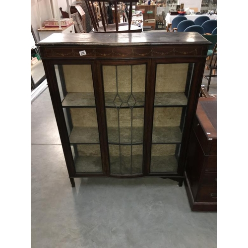 256 - A leaded cabinet