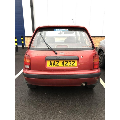 260 - A 1997 Nissan Micra 1000CC, petrol, 3 door