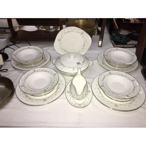 263 - A collection of Royal Doulton Demure dinner ware