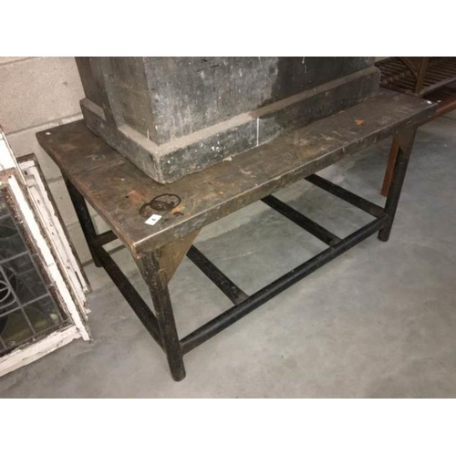 4 - A metal work bench