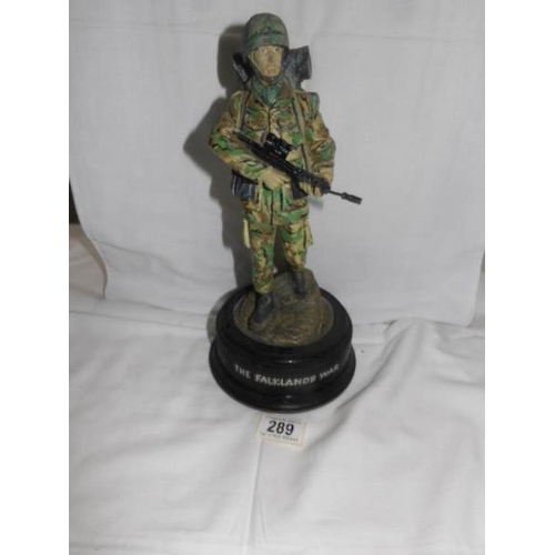 289 - A Ballantynes Falklands war soldier