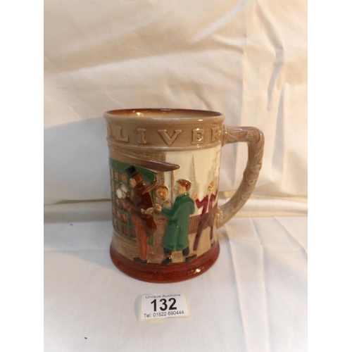 132 - A Royal Doulton series ware tankard, Oliver Twist