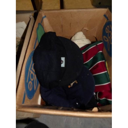 503 - A good lot of cricket equipment including bats, a quantity of cricket books and 2 boxes of other cri... 