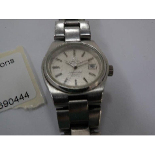 97 - A ladies Omega automatic seamaster cosmic 2000 wristwatch