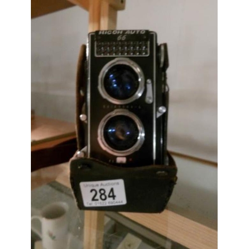 284 - A vintage Ricoh auto 66 camera