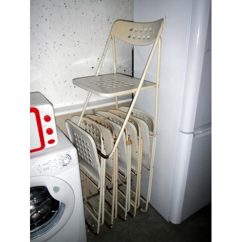 12 - 8 garden chairs