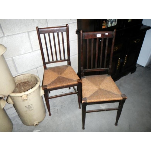 16 - 2 kitchen chairs