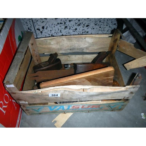 364 - A quantity of woodworking tools etc.