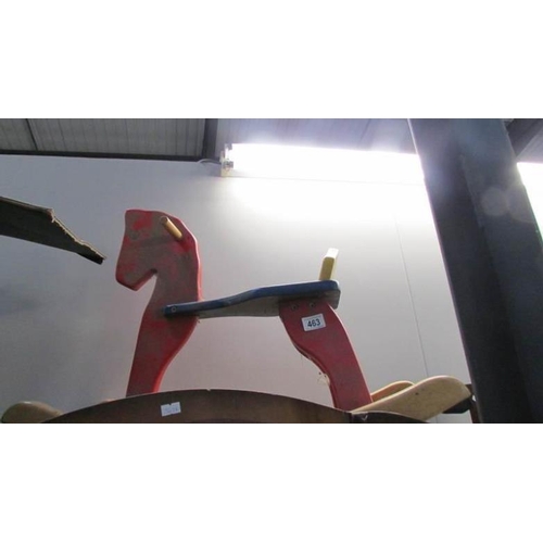 463 - A rocking horse