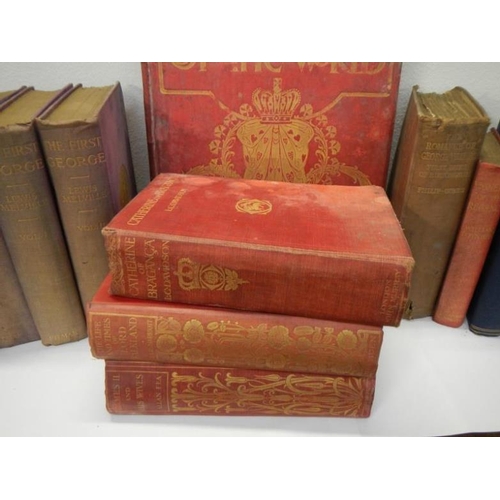 19 - 12 books on British and European Royalty and Aristocracy including The First George (2 vols) by Lewi... 