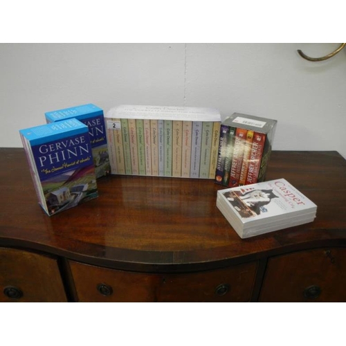 2 - A collection of new books sets including The Complete Inspector Morse, Jeffrey Archer and Gervase Ph... 