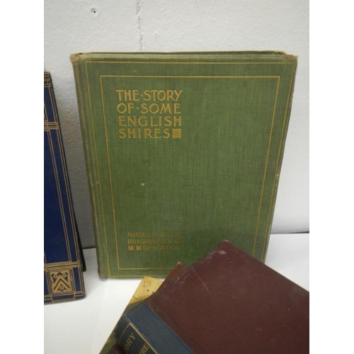 21 - 6 books on various English counties and churches including History of Nottinghamshire by Cornelius B... 