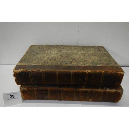 28 - 2 Volumes The Complete Dictionary of Arts and Science by Rev Temple Henry Croker, Thomas Williams an... 