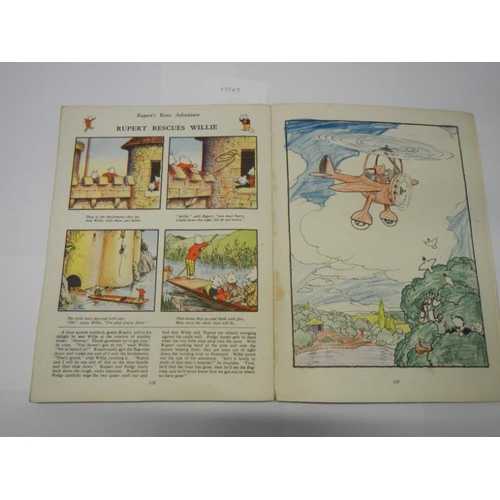 33 - 1943 More Rupert Adventures (inscription, price clipped, colouring to page 2 and 119, very good copy... 