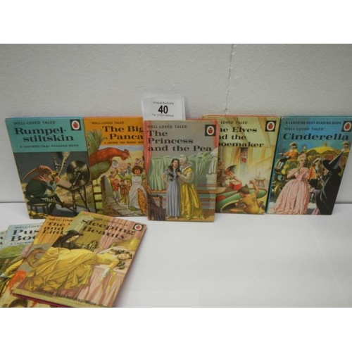 40 - A quantity of Ladybird Books including Well Loved Tales (10 books), 10 other Ladybird Books, a quant... 