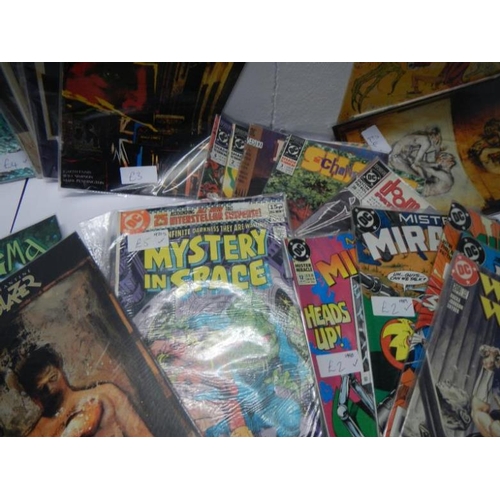 50 - A collection of mainly DC Comics including Hellblazer, Detective Comics, Doom Patrol, Shade the Chan... 