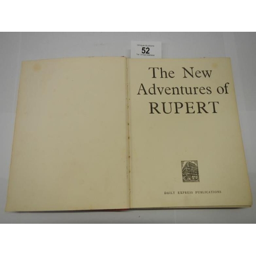 52 - Rupert Annual 1936 - The New Adventures Of Rupert , 1st Rupert Annual, by Alfred Bestall, Illustrate... 