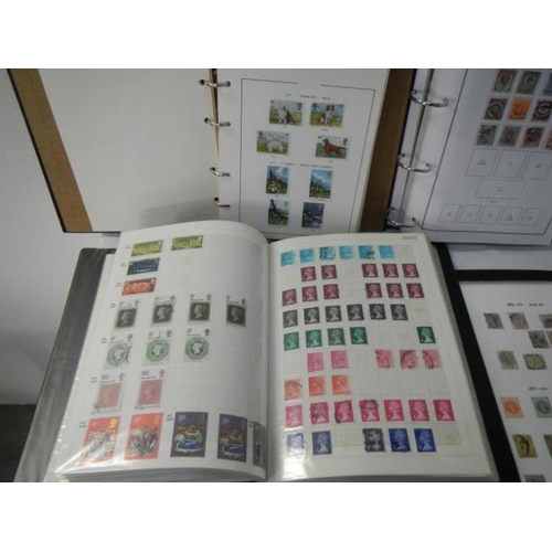 120 - Stamps - 11 albums of British stamps, mainly Queen Elizabeth II