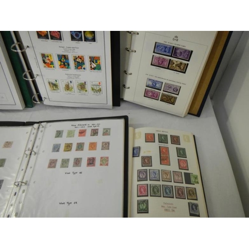 120 - Stamps - 11 albums of British stamps, mainly Queen Elizabeth II