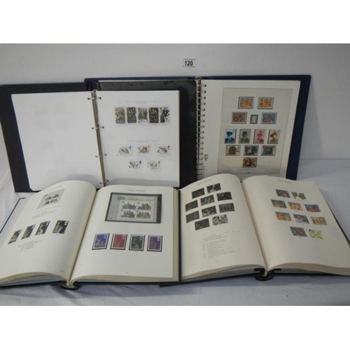 120 - Stamps - 11 albums of British stamps, mainly Queen Elizabeth II