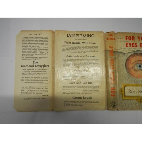 58 - 1st Edition - Ian Fleming, For Your Eyes Only, with dust jacket, Glidrose, 1960 (dj wear to top of s... 