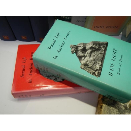 63 - A good collection of books including The Garrick Club published 1904, Illustrated English Social His... 