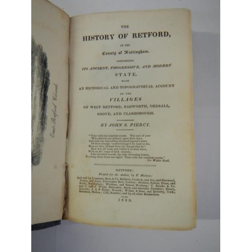 67 - The History of Retford in the County of Nottingham by John S Piercy, 1828