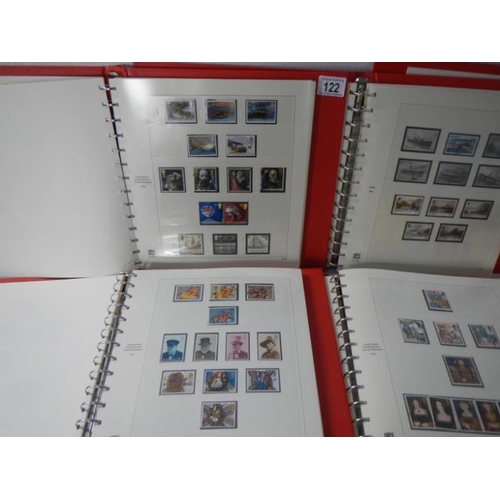 122 - Stamps - 7 albums of British stamps, mainly Queen Elizabeth II