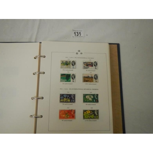 131 - Stamps - 6 stamp albums / stock books of c19th and c20th British stamps, mostly George VI and Elizab... 