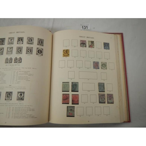 131 - Stamps - 6 stamp albums / stock books of c19th and c20th British stamps, mostly George VI and Elizab... 